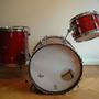 Vintage trummor Rogers redsparkle 50-, 60-tal
